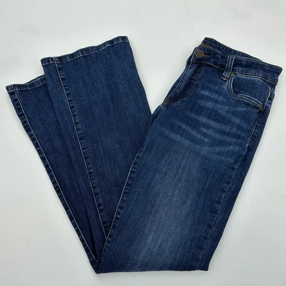 KUT from the Kloth Nicole Bootcut Jeans Dark Wash Size 6 - Picture 2 of 14